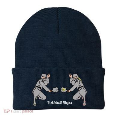 Fun Pickleball, Pickleball Ninja, Mixed Doubles, Pickleball For Life Beanie