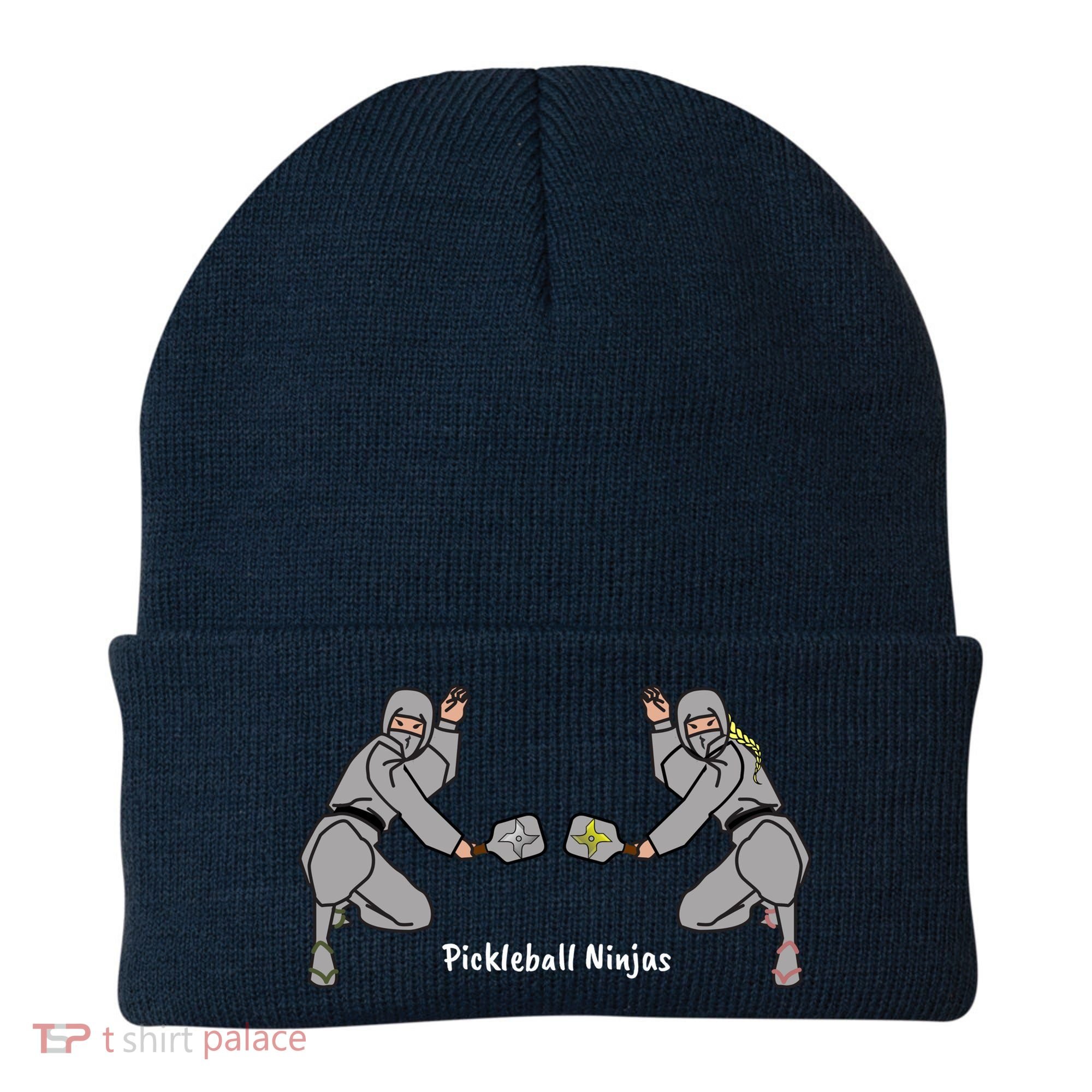Fun Pickleball, Pickleball Ninja, Mixed Doubles, Pickleball For Life Beanie