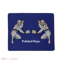 Fun Pickleball, Pickleball Ninja, Mixed Doubles, Pickleball For Life Mousepad thumb 0