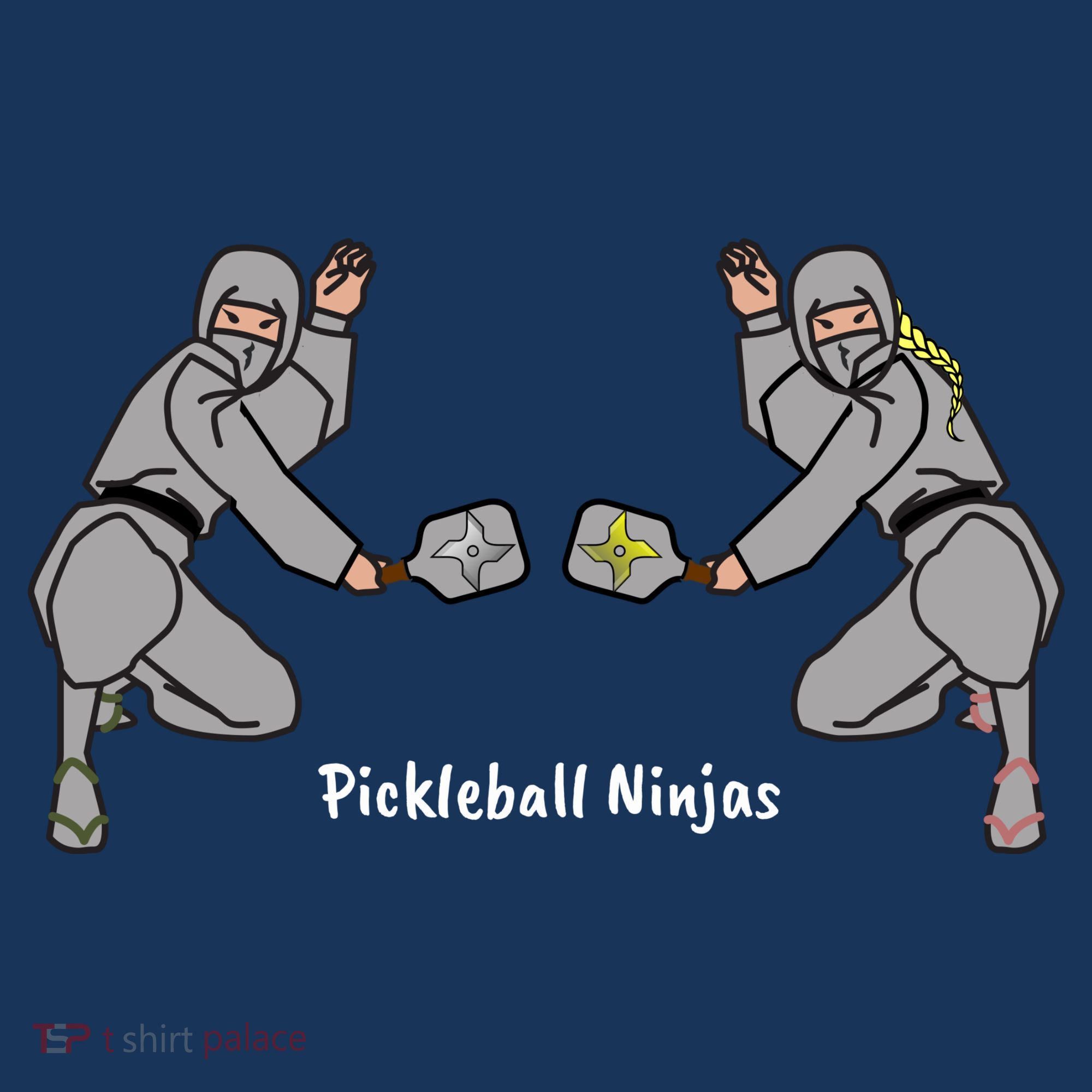Fun Pickleball, Pickleball Ninja, Mixed Doubles, Pickleball For Life Baby Bodysuit