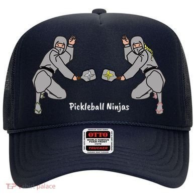Fun Pickleball, Pickleball Ninja, Mixed Doubles, Pickleball For Life Hat