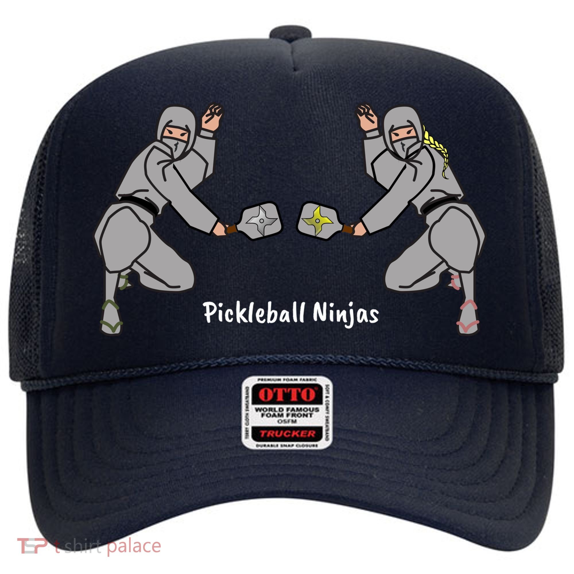 Fun Pickleball, Pickleball Ninja, Mixed Doubles, Pickleball For Life Hat