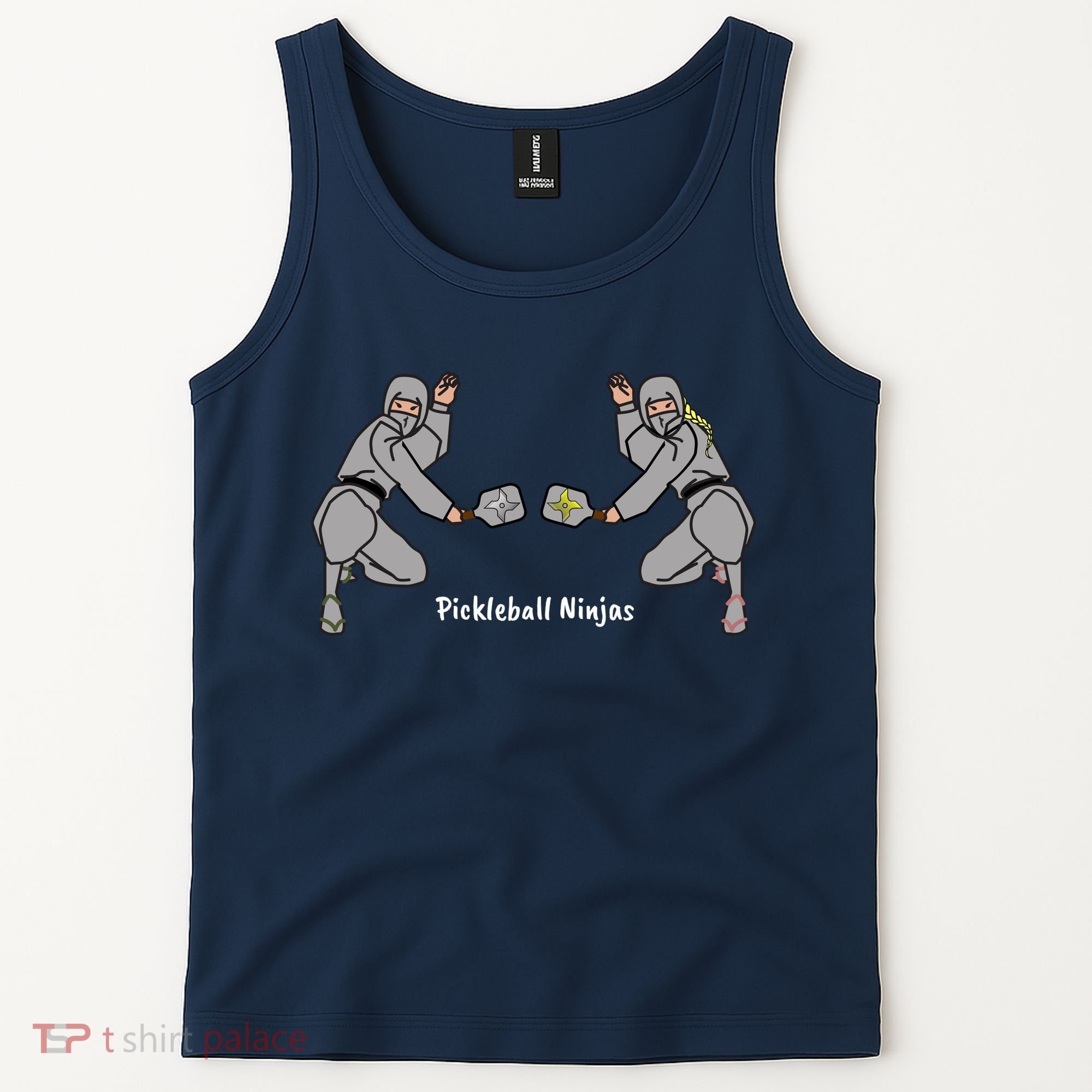 Fun Pickleball, Pickleball Ninja, Mixed Doubles, Pickleball For Life Tank Top