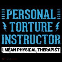 Funny PT Physical Therapist Gift Therapy Month Backpack thumb 2