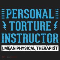 Funny PT Physical Therapist Gift Therapy Month Tumbler thumb 3