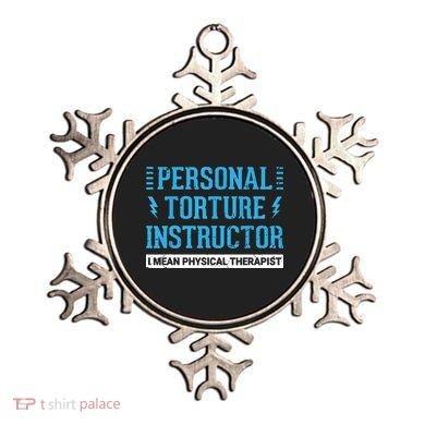 Funny PT Physical Therapist Gift Therapy Month Ornament