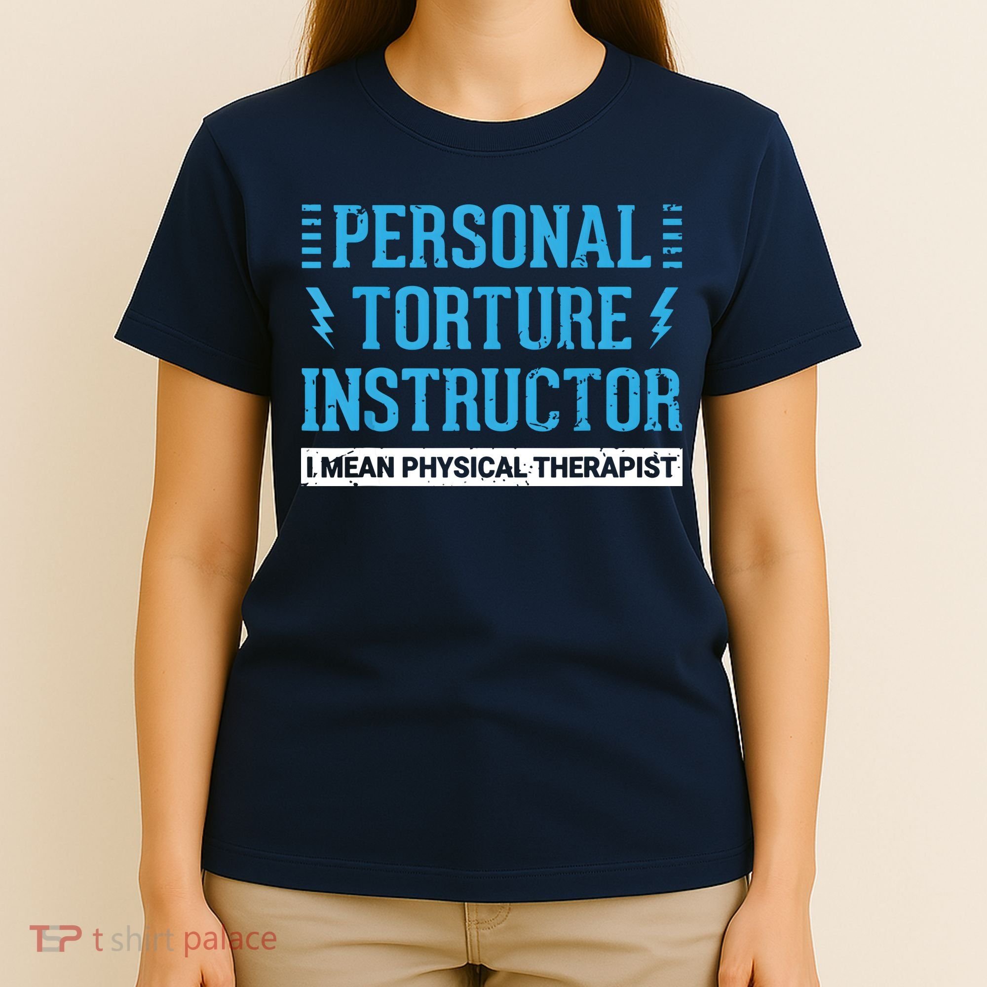 Funny PT Physical Therapist Gift Therapy Month T-Shirt