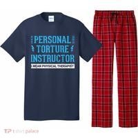 Funny PT Physical Therapist Gift Therapy Month Pajama Set thumb 0