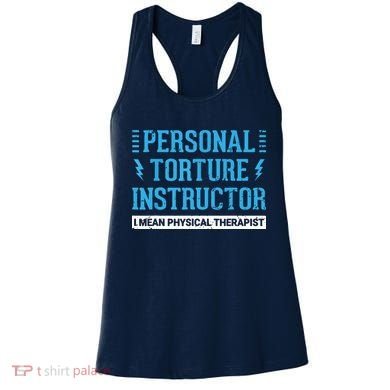 Funny PT Physical Therapist Gift Therapy Month Women's Tank Top