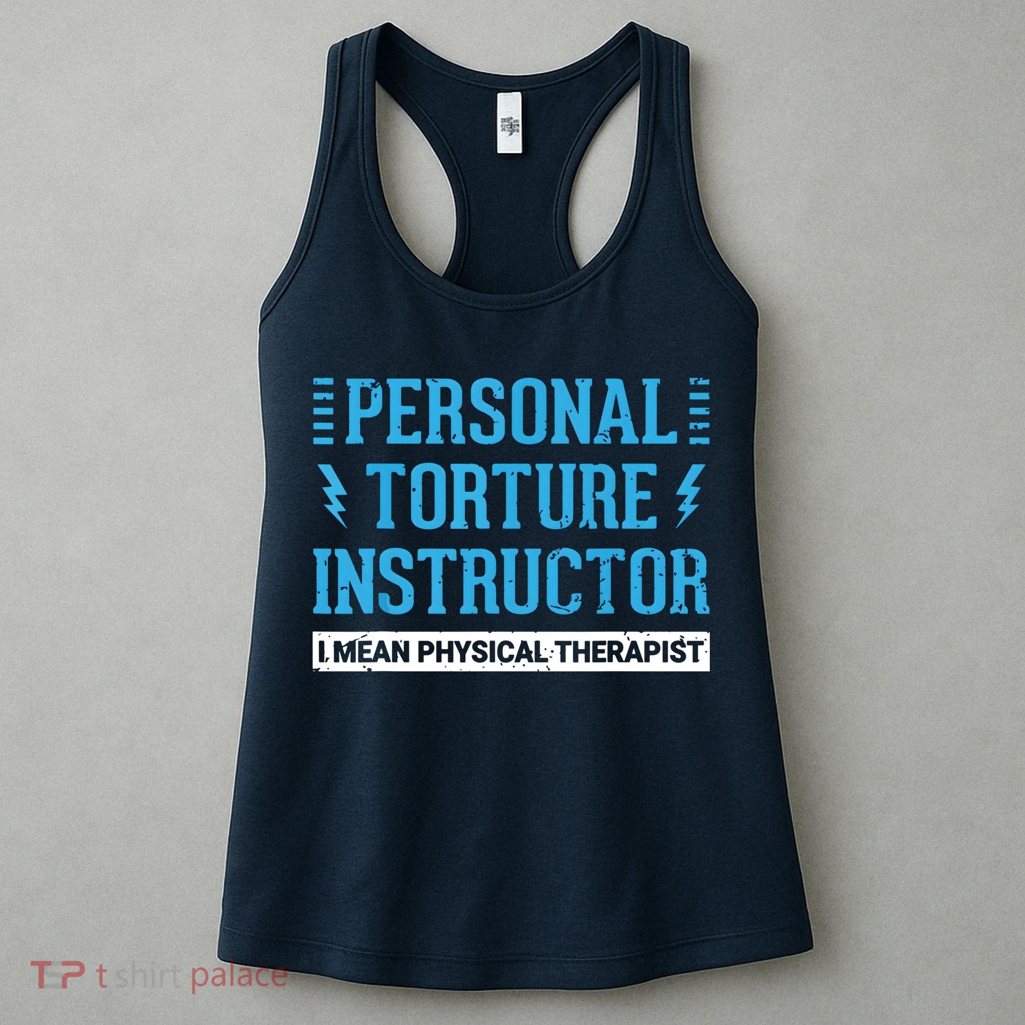 Funny PT Physical Therapist Gift Therapy Month Women's Tank Top