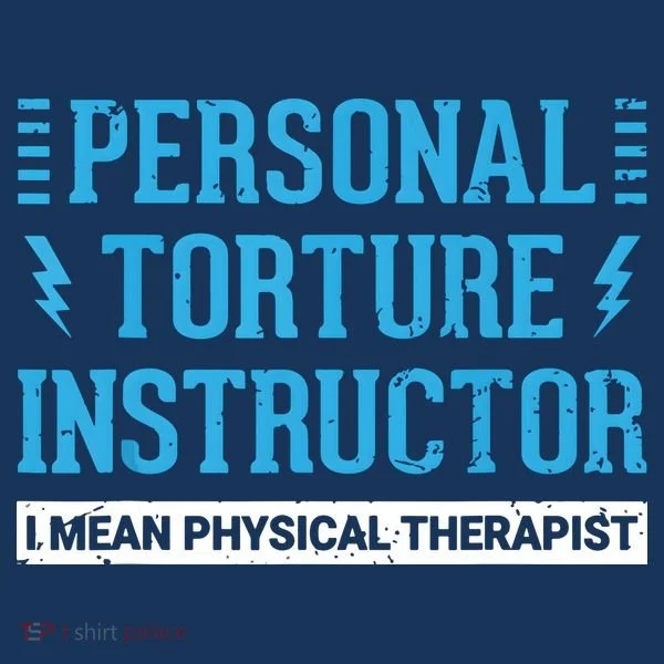 Funny PT Physical Therapist Gift Therapy Month Toddler Hoodie