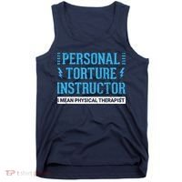 Funny PT Physical Therapist Gift Therapy Month Tank Top thumb 0