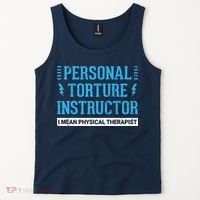 Funny PT Physical Therapist Gift Therapy Month Tank Top thumb 2