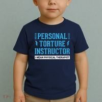 Funny PT Physical Therapist Gift Therapy Month Toddler T-Shirt thumb 2