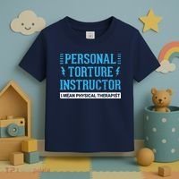 Funny PT Physical Therapist Gift Therapy Month Toddler T-Shirt thumb 3