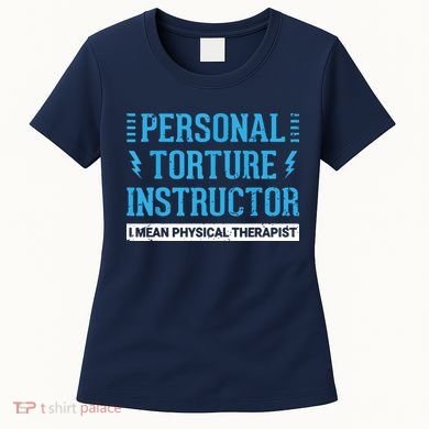 Funny PT Physical Therapist Gift Therapy Month Women's T-Shirt