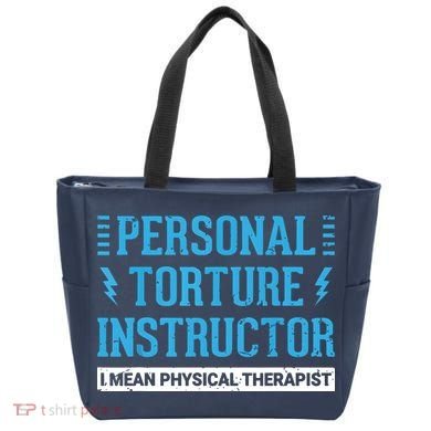 Funny PT Physical Therapist Gift Therapy Month Tote Bag