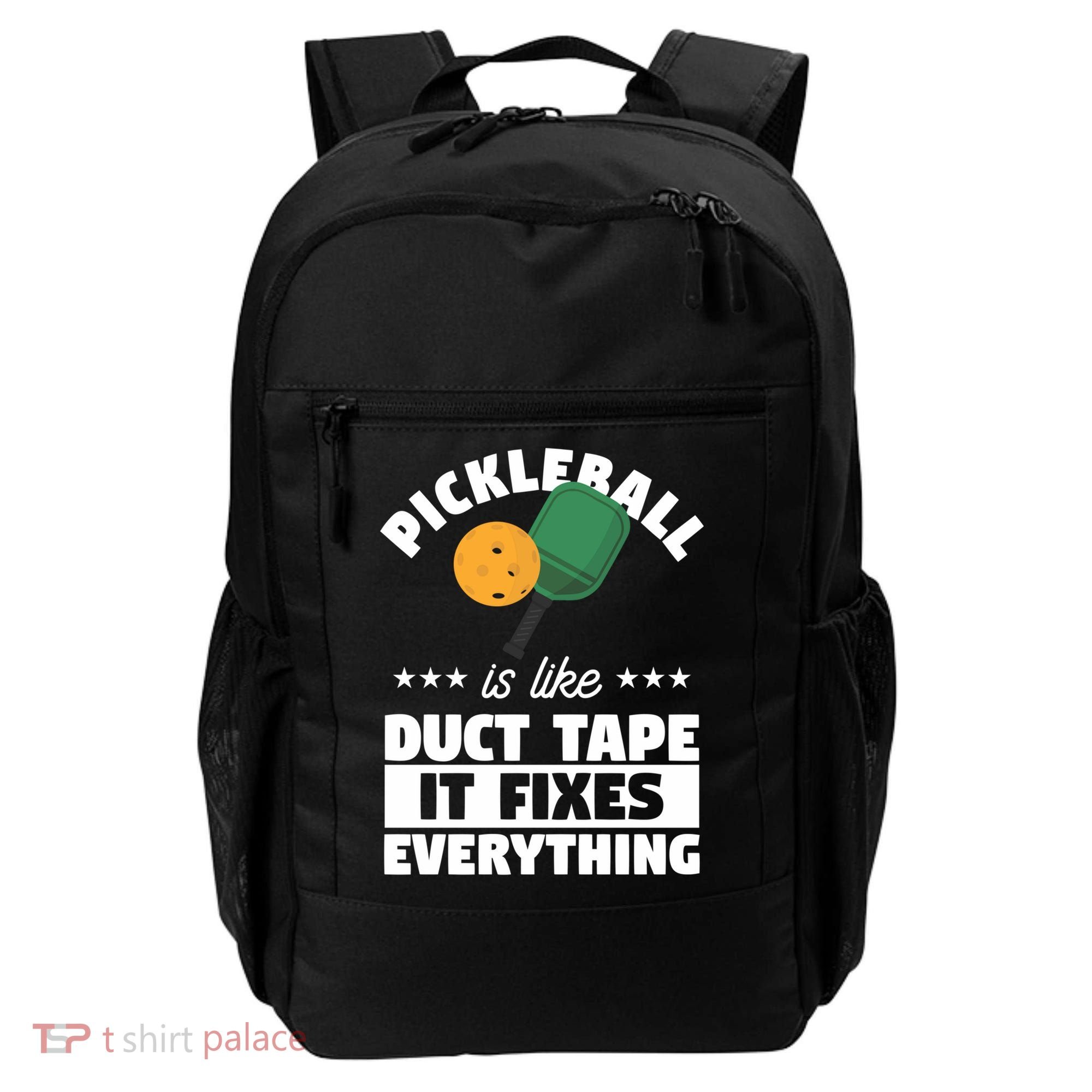Funny Pickleball Paddle Sports Gift Pickleball Player Funny Gift Backpack