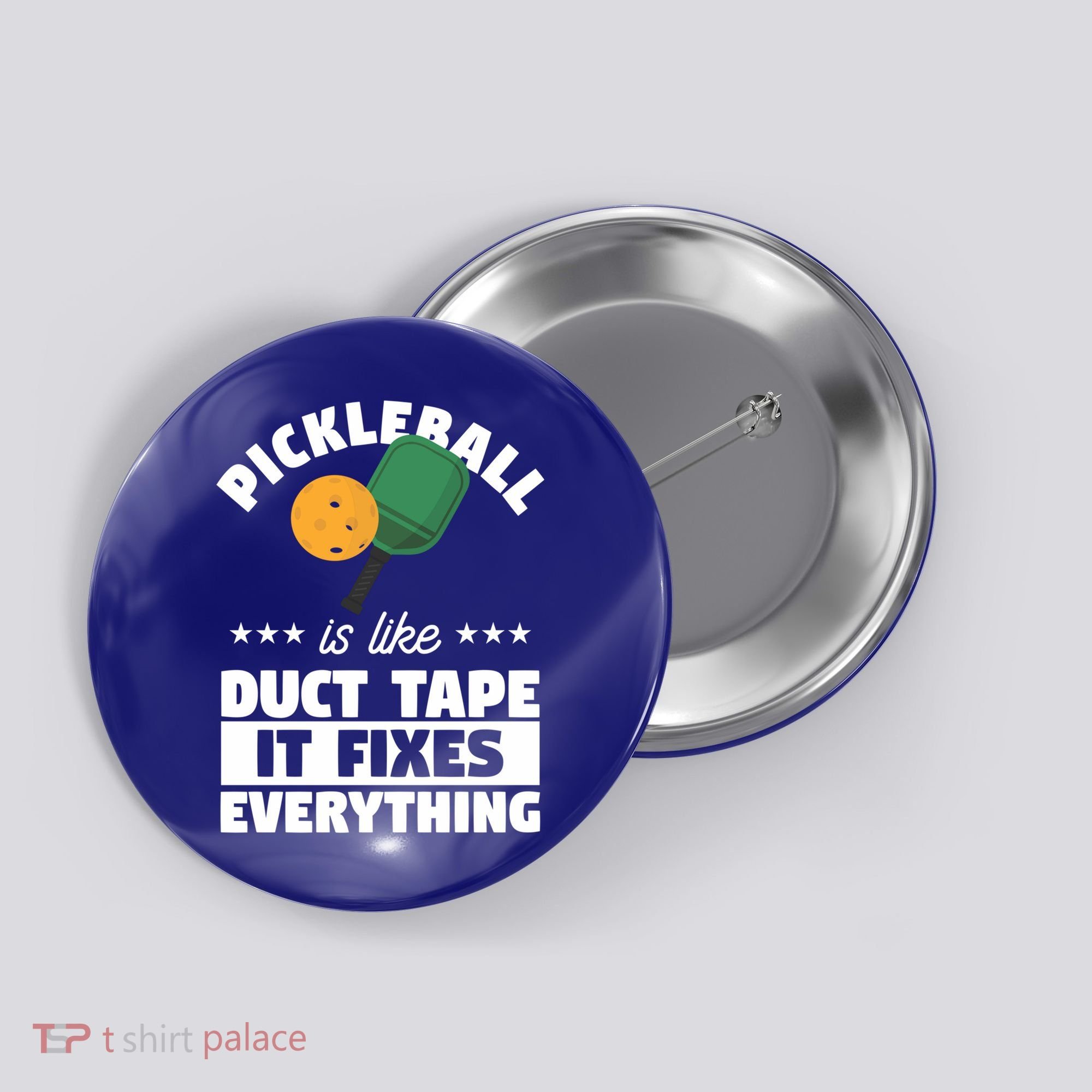 Funny Pickleball Paddle Sports Gift Pickleball Player Funny Gift Button