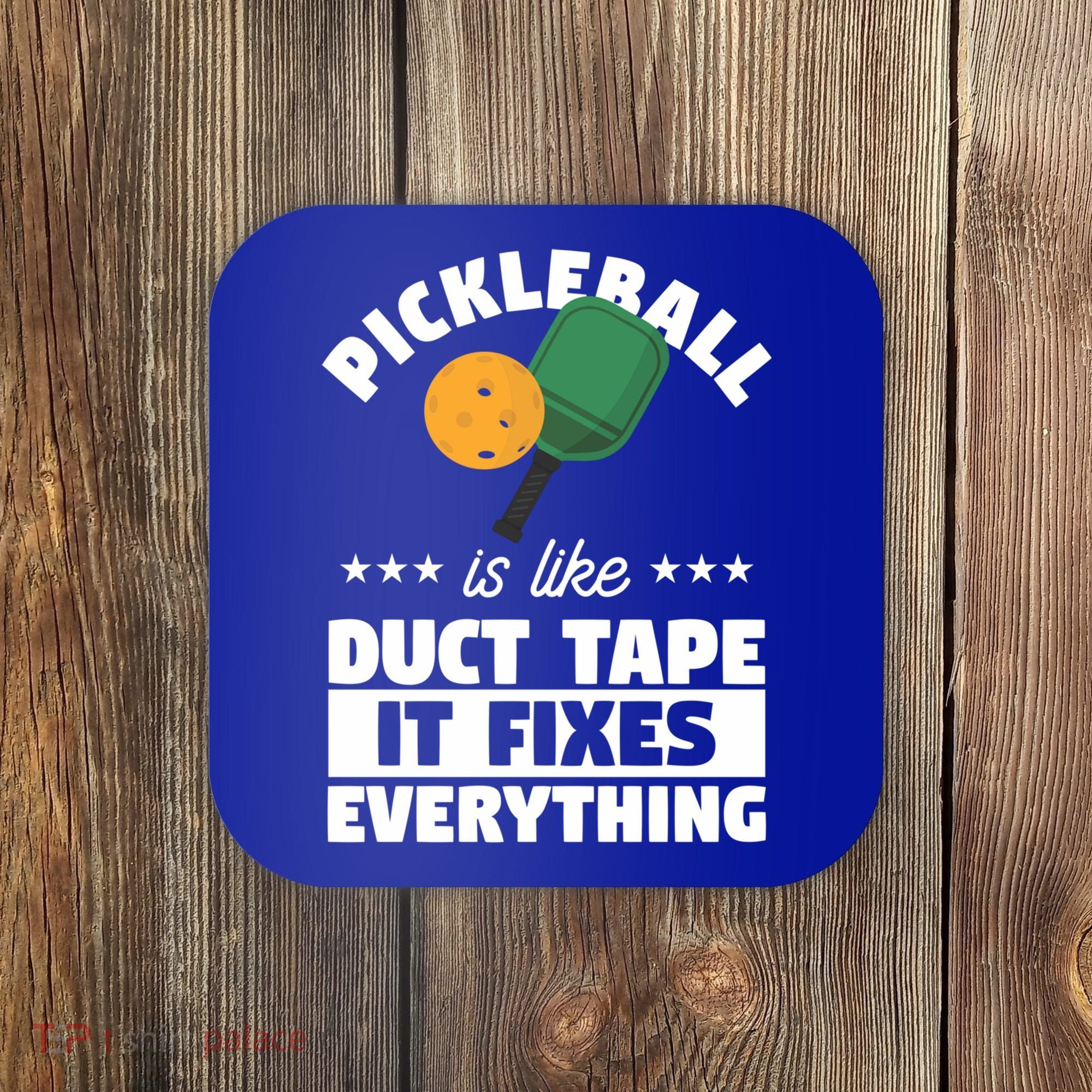 Funny Pickleball Paddle Sports Gift Pickleball Player Funny Gift Coaster