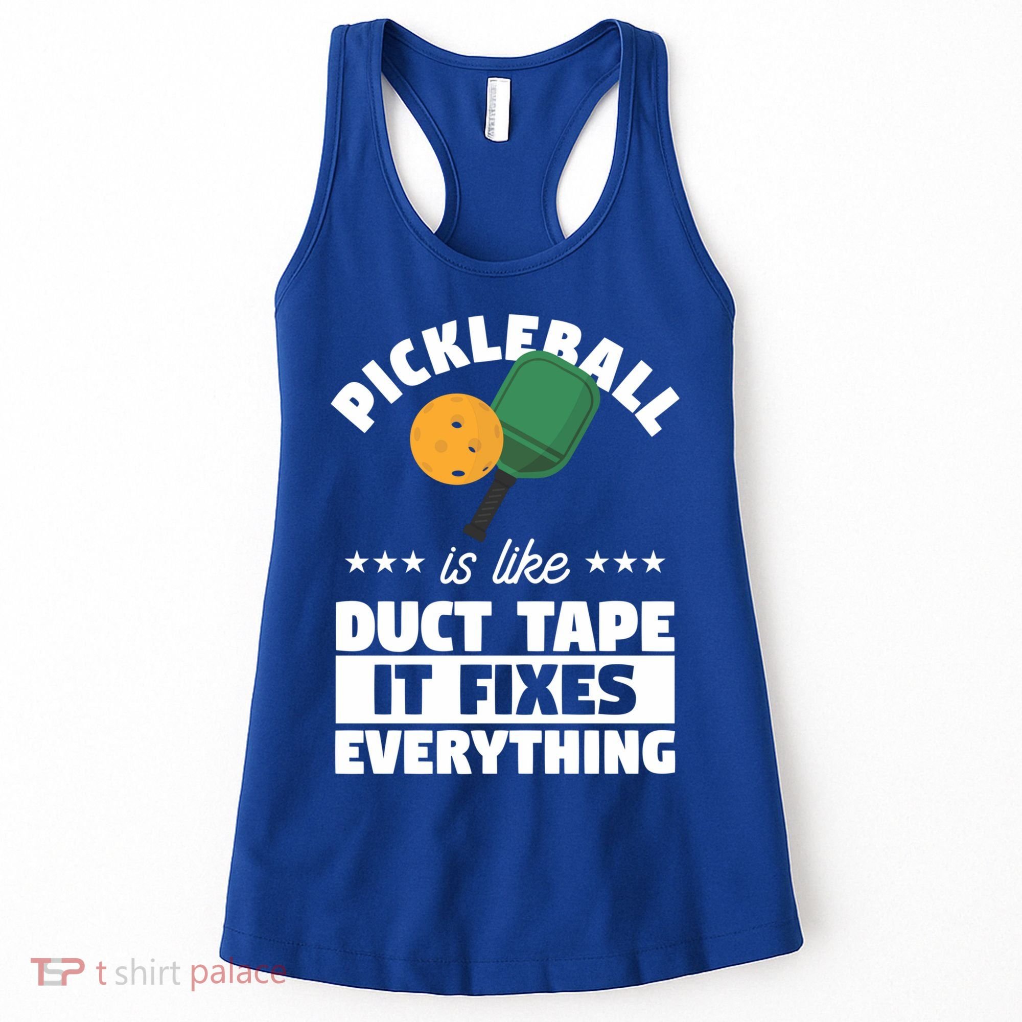 Funny Pickleball Paddle Sports Gift Pickleball Player Funny Gift Women's Tank Top
