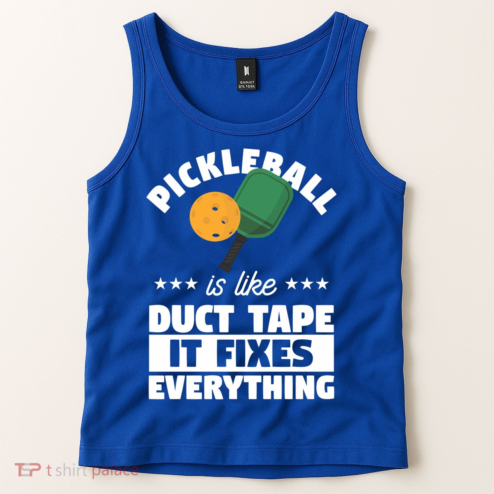 Funny Pickleball Paddle Sports Gift Pickleball Player Funny Gift Tank Top