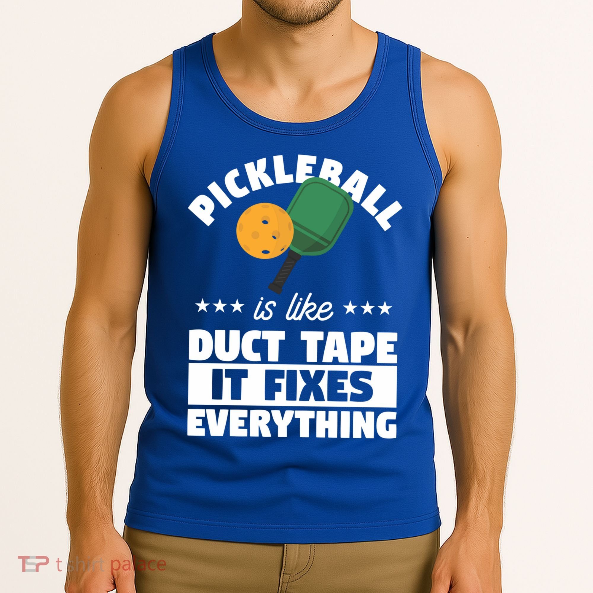 Funny Pickleball Paddle Sports Gift Pickleball Player Funny Gift Tank Top