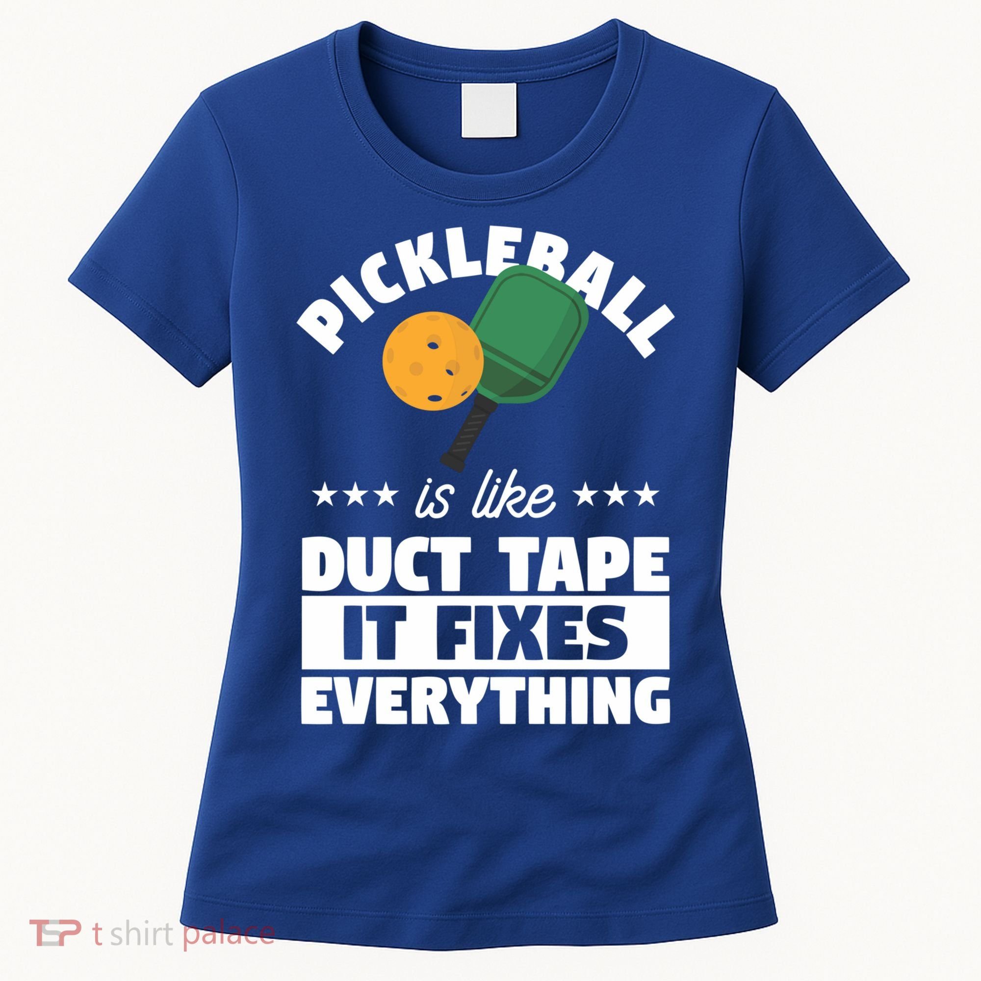 Funny Pickleball Paddle Sports Gift Pickleball Player Funny Gift Women's T-Shirt