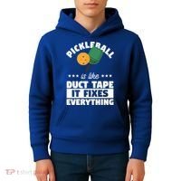 Funny Pickleball Paddle Sports Gift Pickleball Player Funny Gift Kids Hoodie thumb 4
