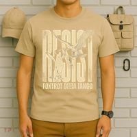 Funny Penguin Protest Resist Penguin Holding Fish Gr T-Shirt thumb 6