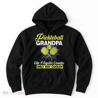 funny Player Pickle Ball Pickleball Grandpa Hoodie thumb 0