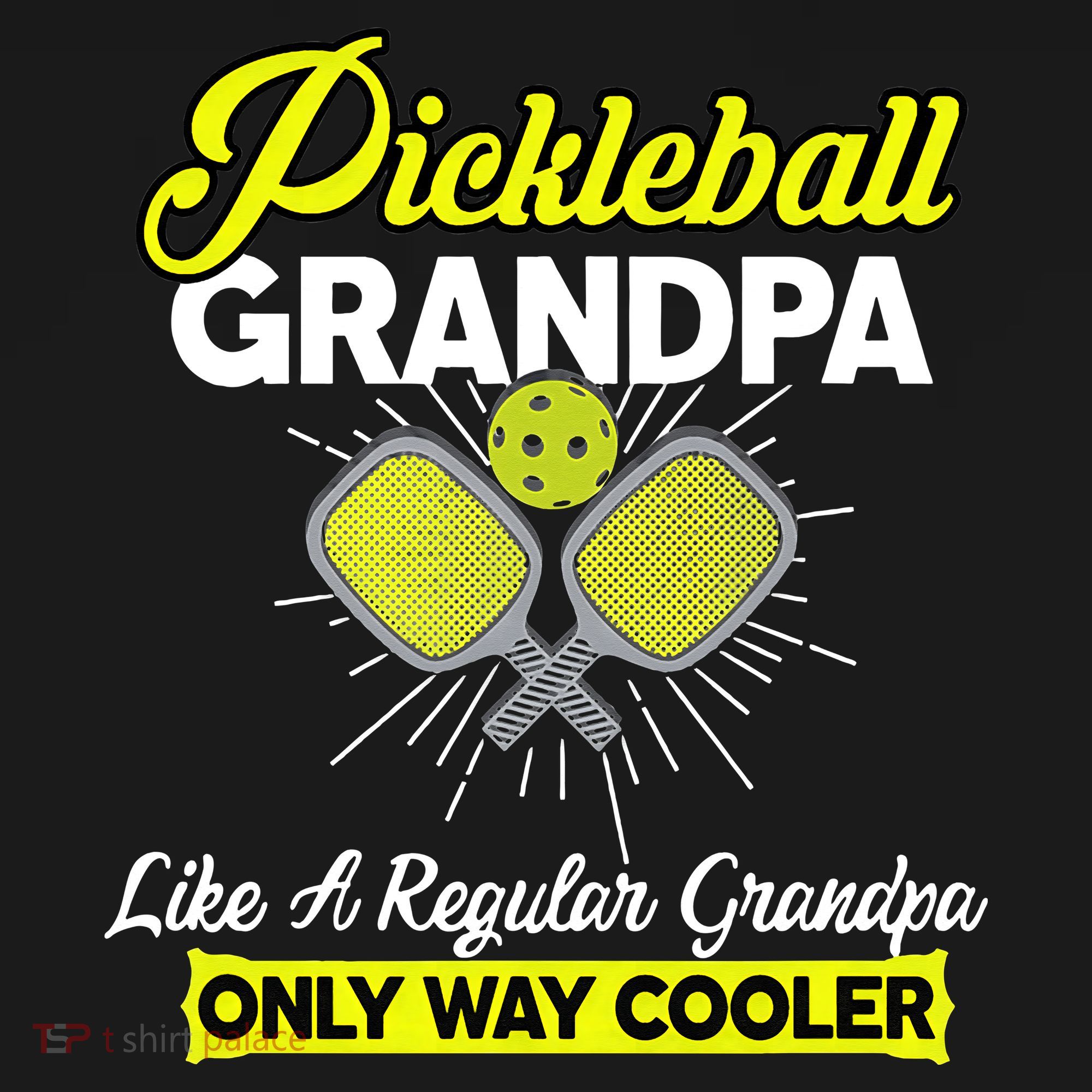 funny Player Pickle Ball Pickleball Grandpa Apron