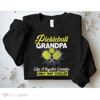 funny Player Pickle Ball Pickleball Grandpa Sweatshirt thumb 2