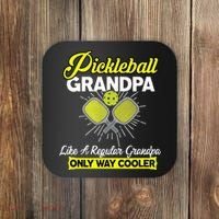 funny Player Pickle Ball Pickleball Grandpa Coaster thumb 0