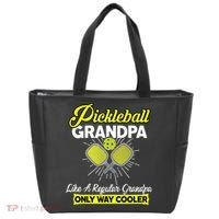 funny Player Pickle Ball Pickleball Grandpa Tote Bag thumb 0