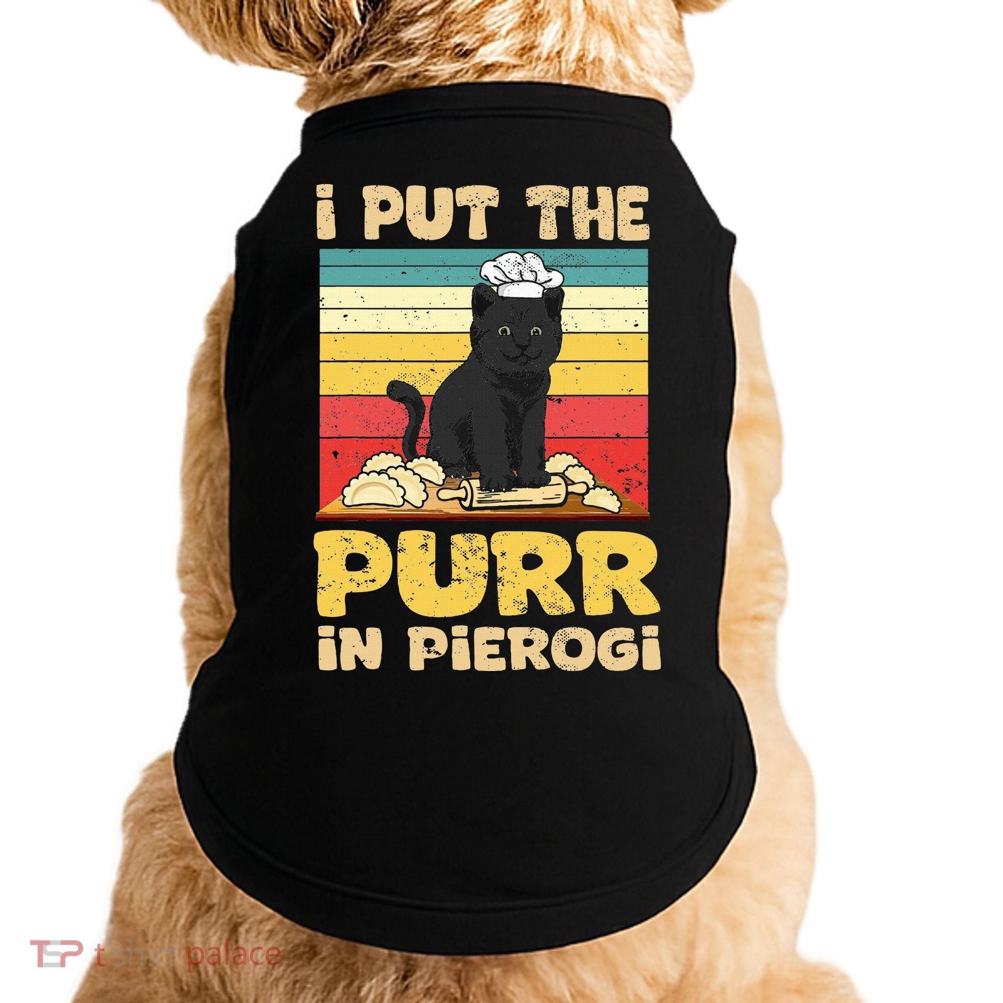 Funny polish pierogi Doggie Tank