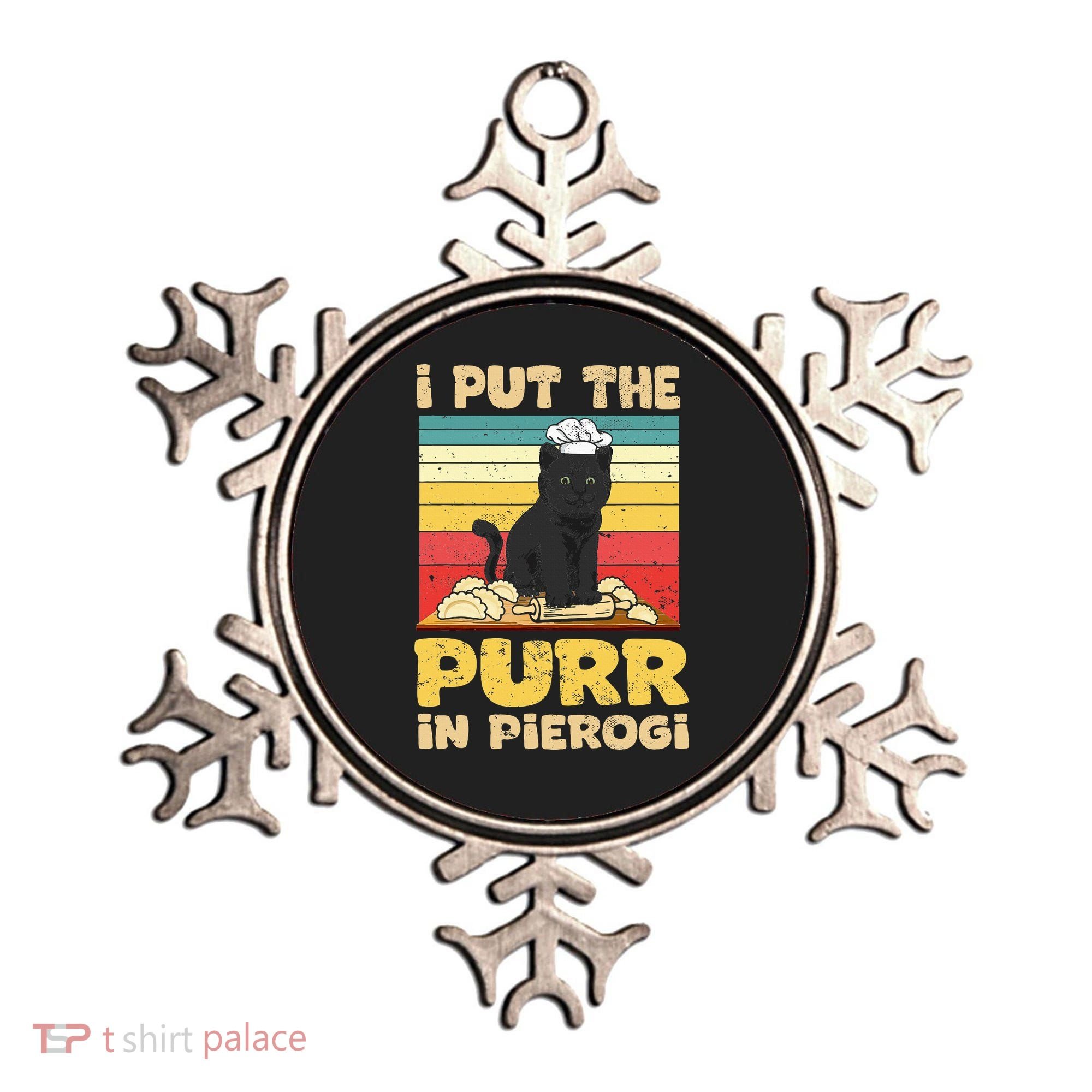 Funny polish pierogi Ornament