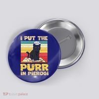 Funny polish pierogi Button thumb 0