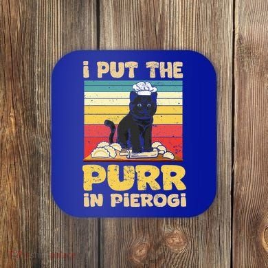 Funny polish pierogi Coaster
