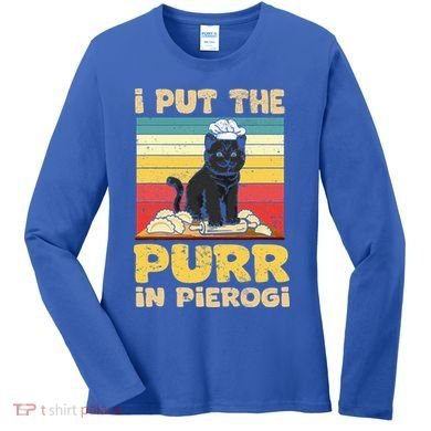 Funny polish pierogi Women's Long Sleeve Shirt