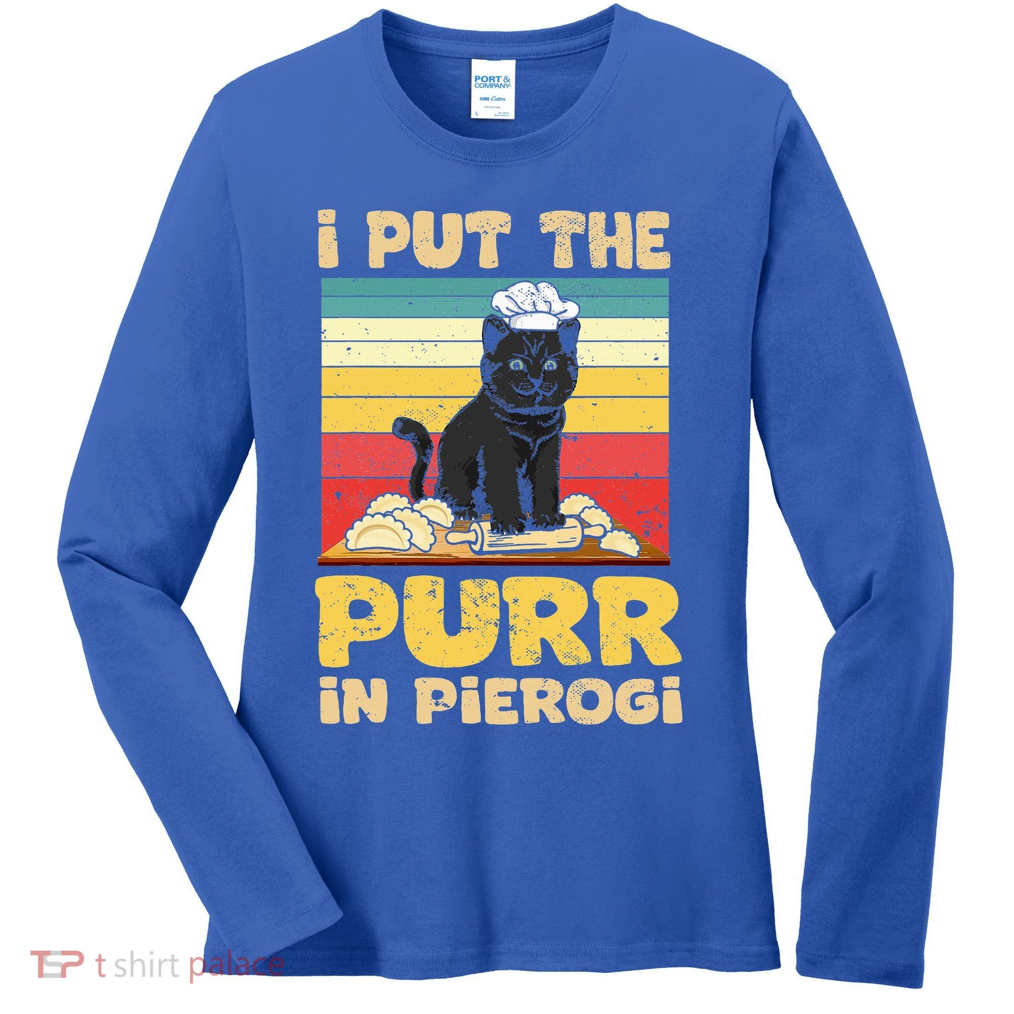 Funny polish pierogi Women's Long Sleeve Shirt