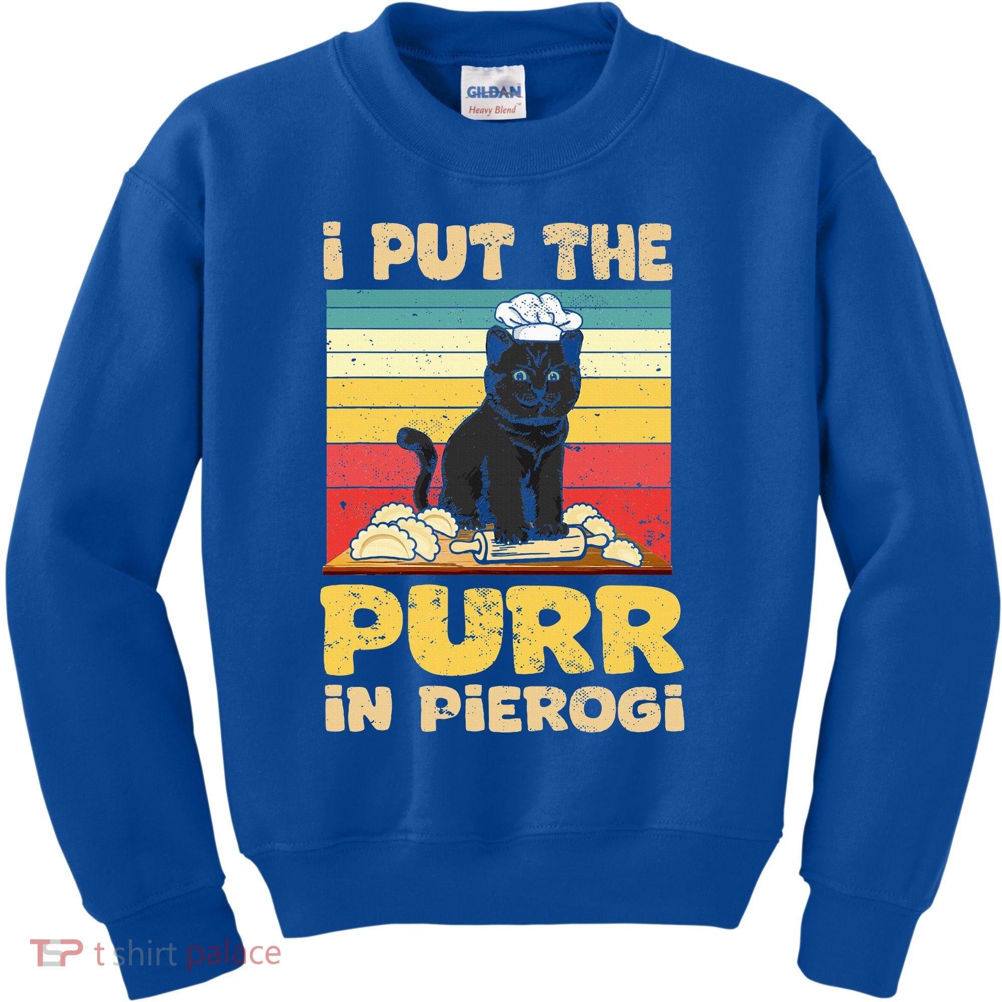 Funny polish pierogi Kids Sweatshirt