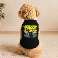 Funny Pickleball Player Paddleball Lover Doggie Tank thumb 2