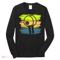 Funny Pickleball Player Paddleball Lover Long Sleeve Shirt thumb 0