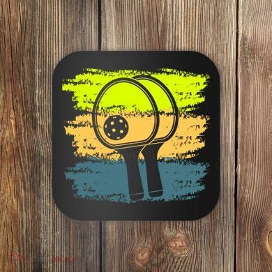 Funny Pickleball Player Paddleball Lover Coaster