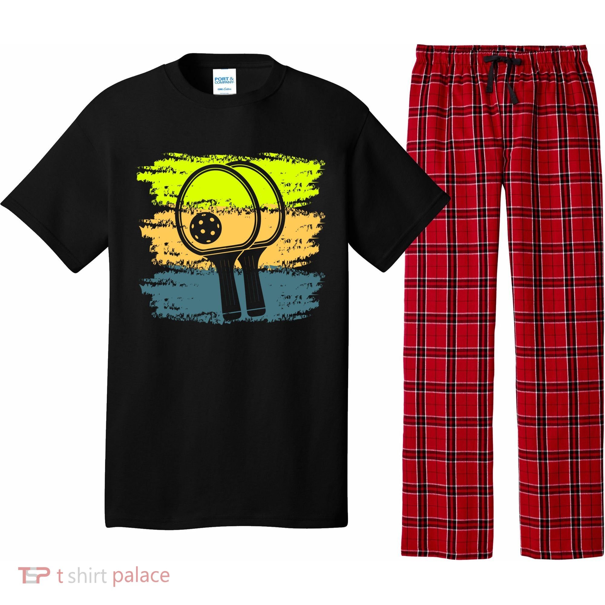 Funny Pickleball Player Paddleball Lover Pajama Set