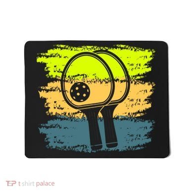 Funny Pickleball Player Paddleball Lover Mousepad