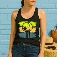Funny Pickleball Player Paddleball Lover Women's Tank Top thumb 2