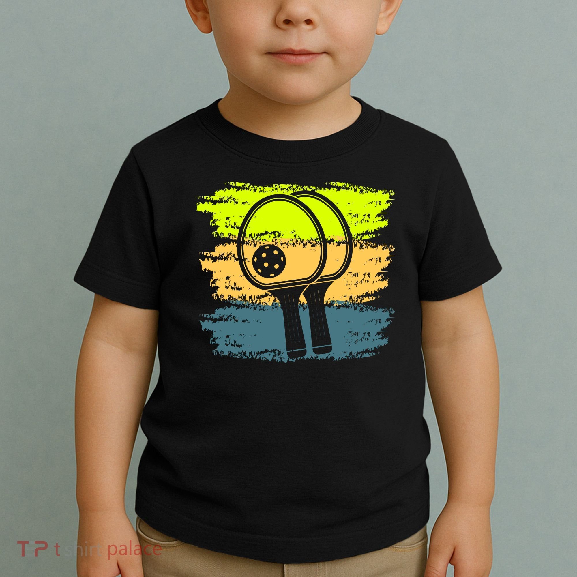 Funny Pickleball Player Paddleball Lover Toddler T-Shirt