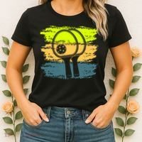 Funny Pickleball Player Paddleball Lover Women's T-Shirt thumb 2